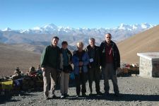 Nae skupina, na pozad ME, Tibet