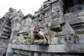 Obrzky ke strnce cestopis Indonsie, Java: chrm Borobudur, detail vzdoby