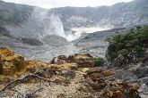 Obrzky ke strnce cestopis Indonsie: sopka Tangkuban Parahu na ostrov Java