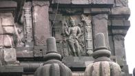 Obrzky ke strnce cestopis Indonsie, Java:  chrm Prambanan, detail vzdoby