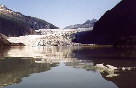Ledovec Mendenhall, Juneau, Aljaka