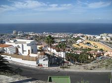 Costa Adeje - pohled z vky, Tenerife