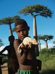 Cestopis z Madagaskaru: chlapec dr chameleona