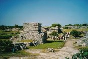 Arel pevnosti, Tulum, Mexiko