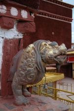 Potala - ozdoby stechy | Lhasa, Tibet