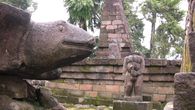 Obrázky ke stránce cestopis Indonésie: chrám Candi Sukuh na ostrově Java, erotické detaily