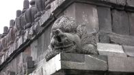 Obrázky ke stránce cestopis Indonésie, Java:  chrám Prambanan, chrlič vody