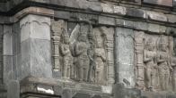 Obrázky ke stránce cestopis Indonésie, Java:  chrám Prambanan, detail výzdoby