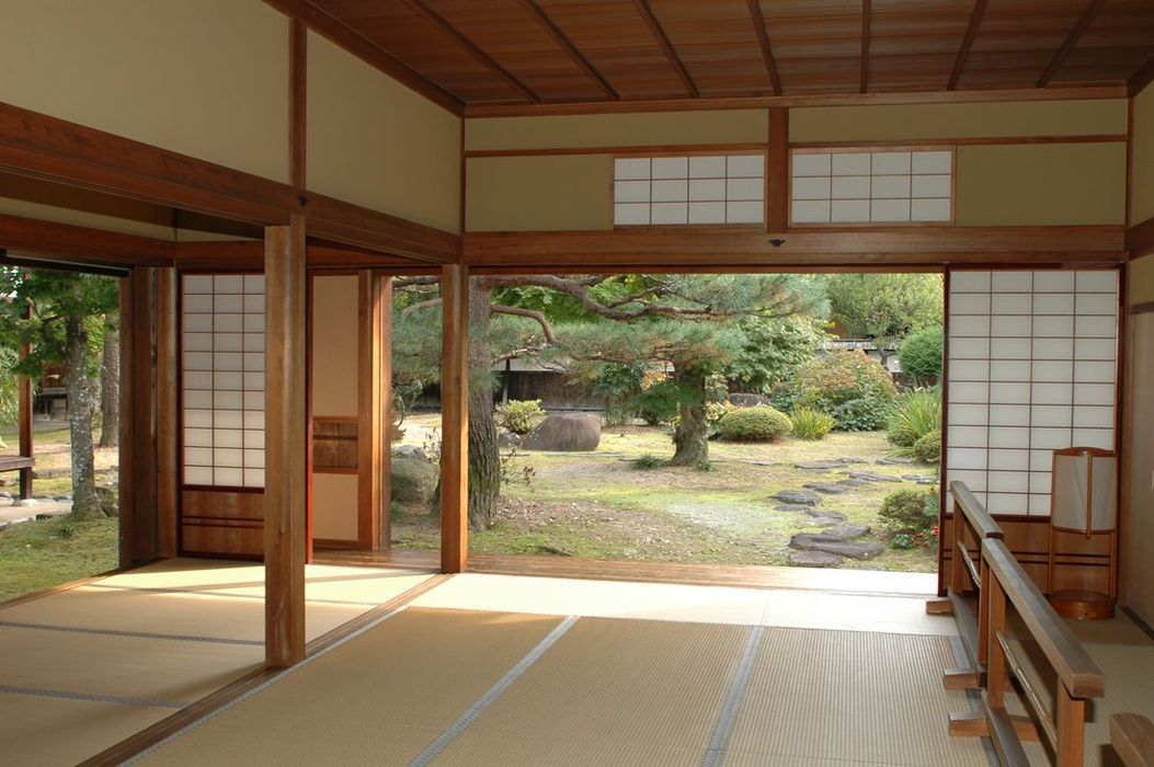 Obrzky k cestopisu Japonsko: Tradin japonsk domy jsou asto oteveny pmo do zahrady