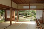 Tradin japonsk domy jsou asto oteveny pmo do zahrady