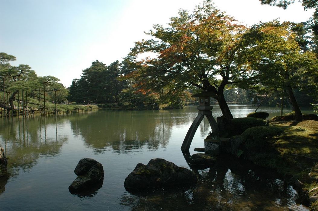 Obrzky k cestopisu Japonsko: Zahrady Kenrokuen