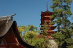 Pagoda Godu no t na ostrov Miyajima