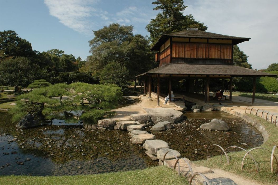 Obrzky k cestopisu Japonsko: Zahrady Okayamakorakuen