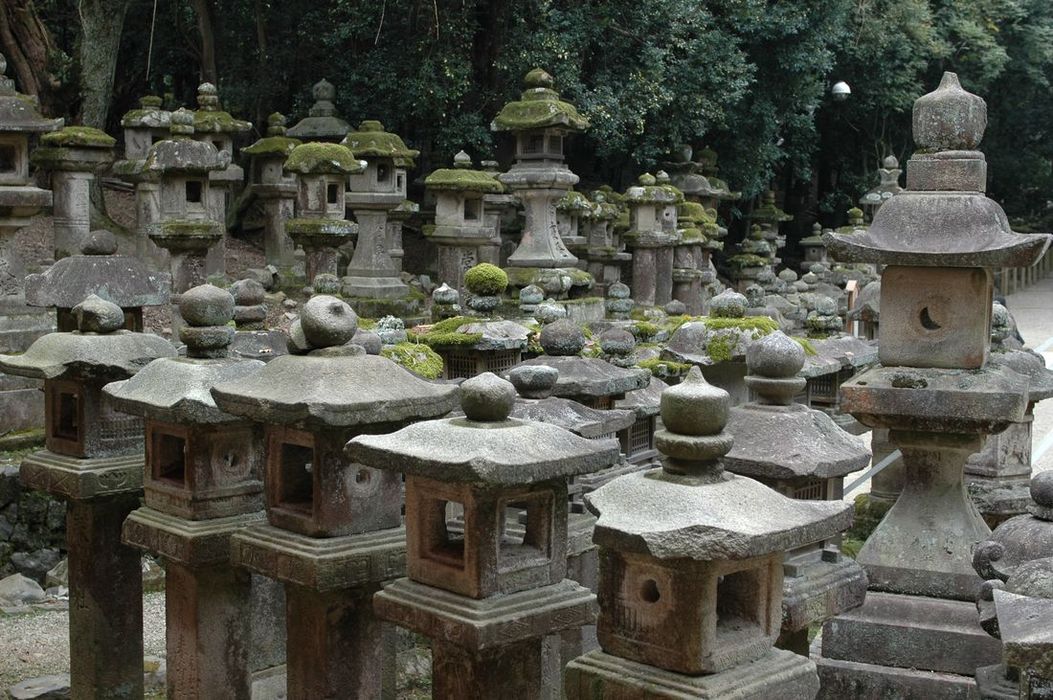 Obrzky k cestopisu Japonsko: Svatyn Kasuga Taisha Shrine v Nae