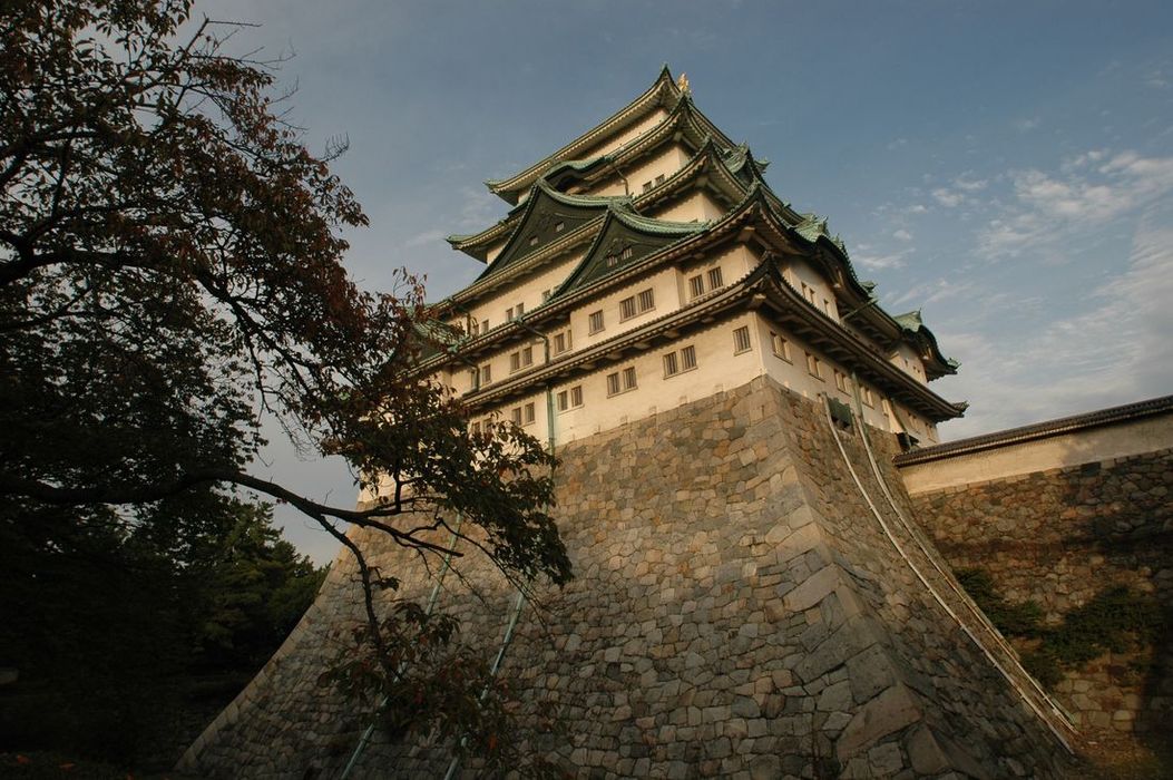 Obrzky k cestopisu Japonsko: hrad Nagoya