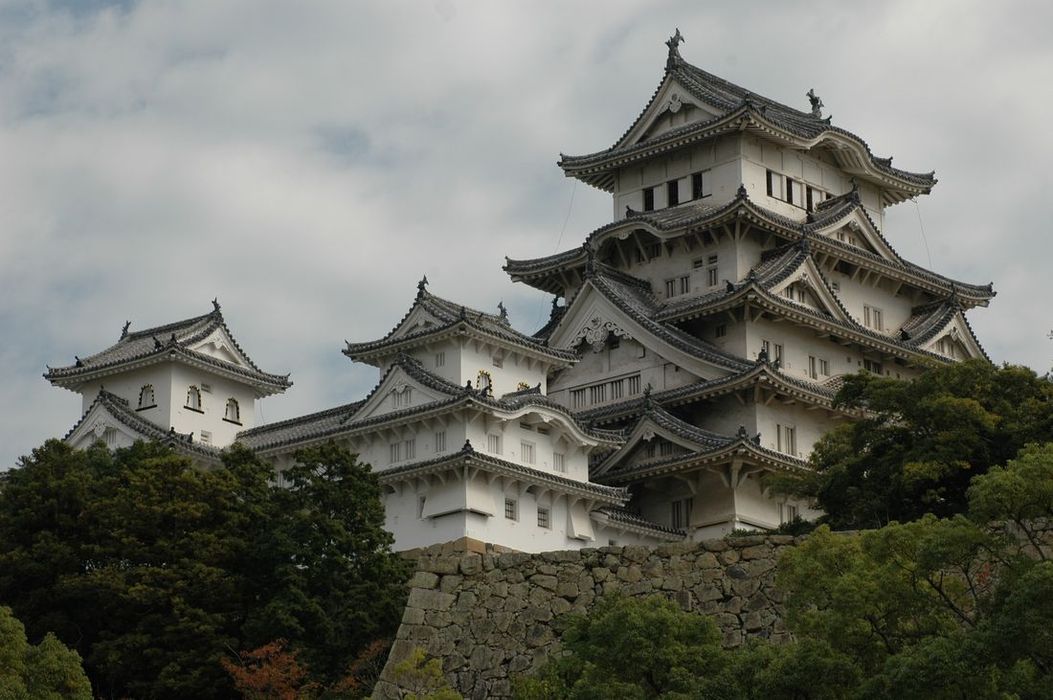 Obrzky k cestopisu Japonsko - hrad Himeji