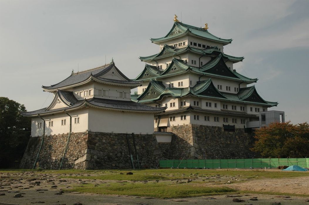 Obrzky k cestopisu Japonsko - Hrad v Nagoya