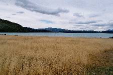 Jezero v nrodnm parku Torres del Paine