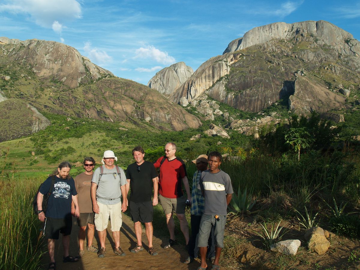Cestopis z Madagaskaru: st na skupiny v rezervaci Anja