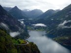 Vyhlídka na Geriangerfjord