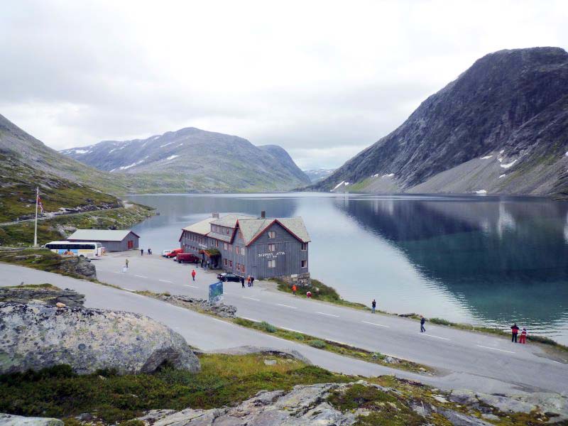 Obrzky k cestopisu Norsko: Dalsnibba