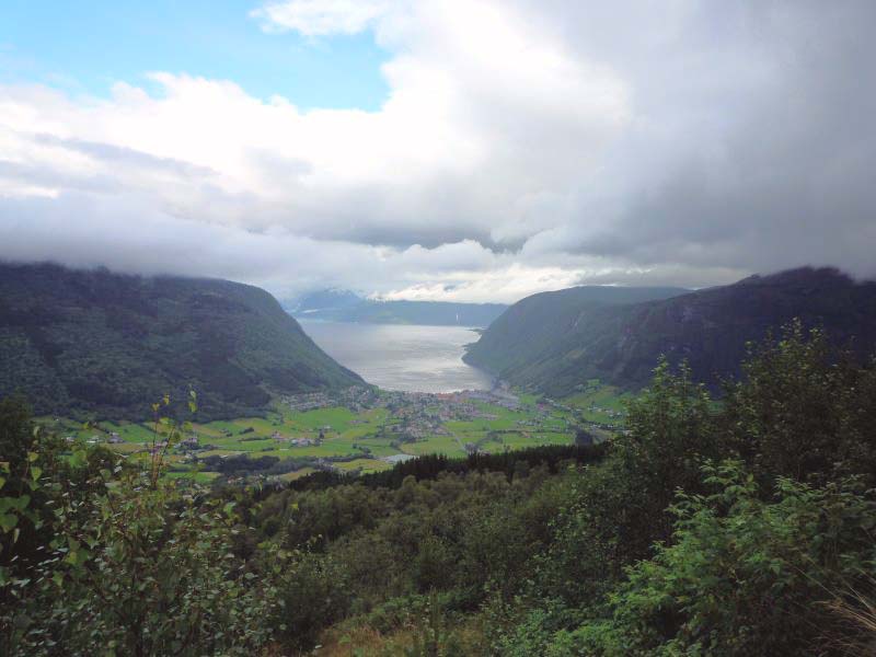 Obrzky k cestopisu Norsko: Sognenfjord