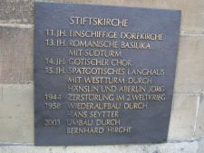 Stiftkirche - historie