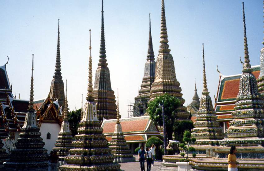 Obrzky k cestopisu Thajsko - Bangkok - Hrobky ve Wat Po