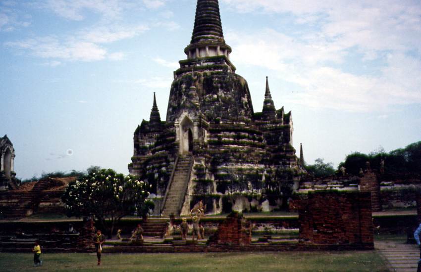 Obrzky k cestopisu Thajsko - Krlovsk msto Ayutthaya