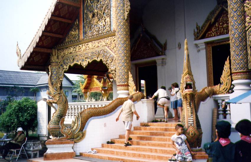 Obrzky k cestopisu Severn Thajsko - chrm Chiang Man