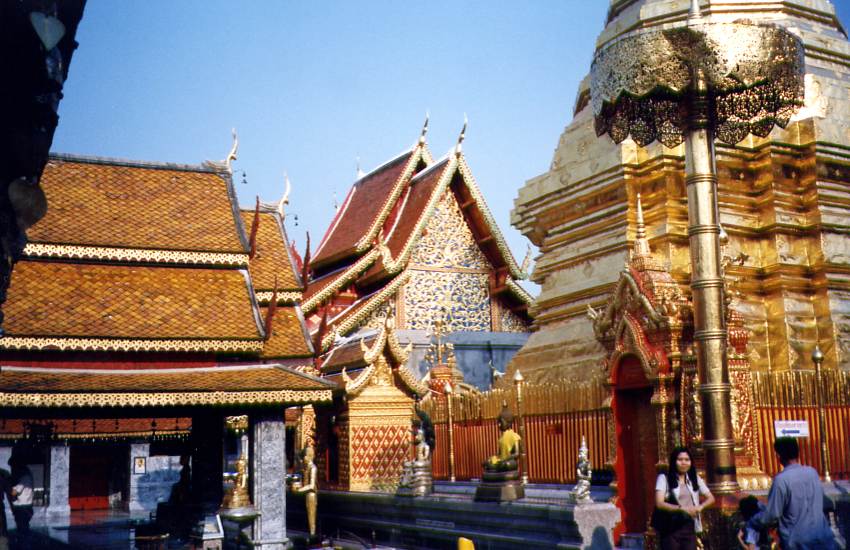 Obrzky k cestopisu Severn Thajsko - Wat Doi Suthep