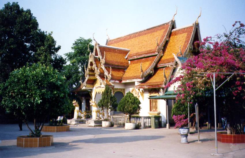 Obrzky k cestopisu Severn Thajsko - v chrmu Wat Doi Suthep
