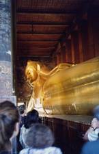 Wat Po - socha lecho Budhy