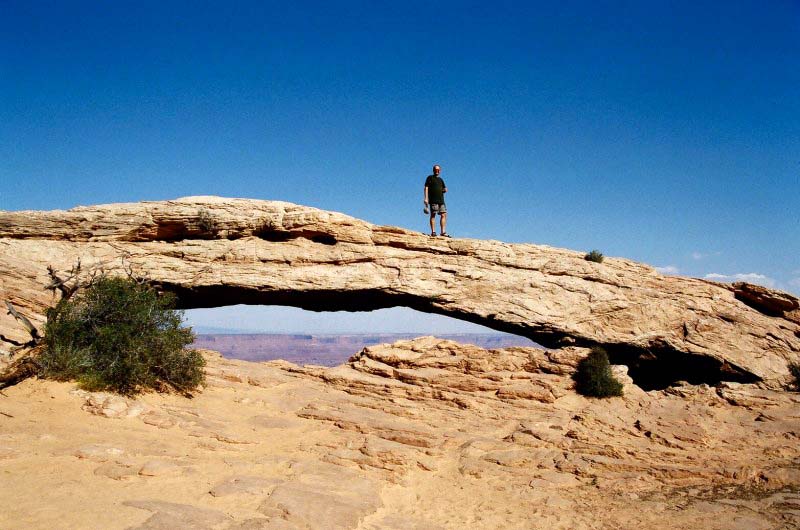 Obrzek k cestopisu parky zpadn sti USA - Canyonlands - Mesa Arch